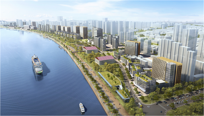 上海黄浦江沿岸新华-民生-洋泾码头地区实施规划