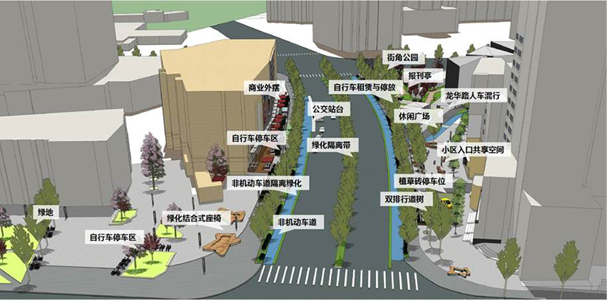 东安路（中山南二路—龙华中路）城市空间提升项目