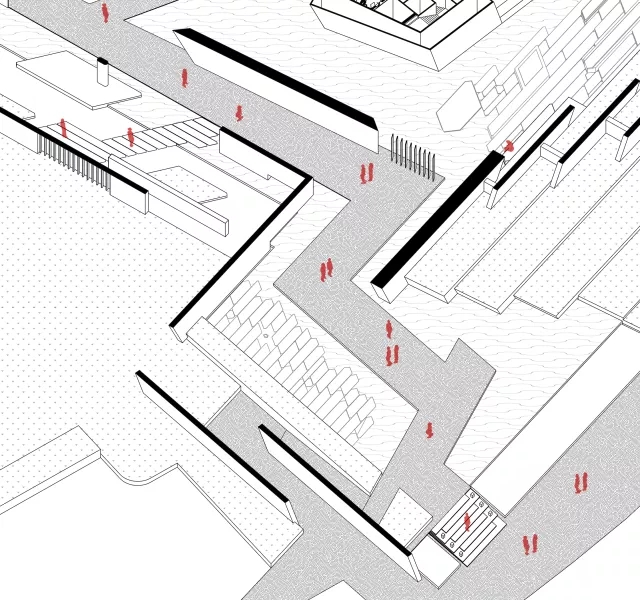 空间序列，天华建筑设计