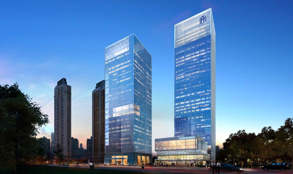 武汉福星惠誉水岸国际超高层办公楼